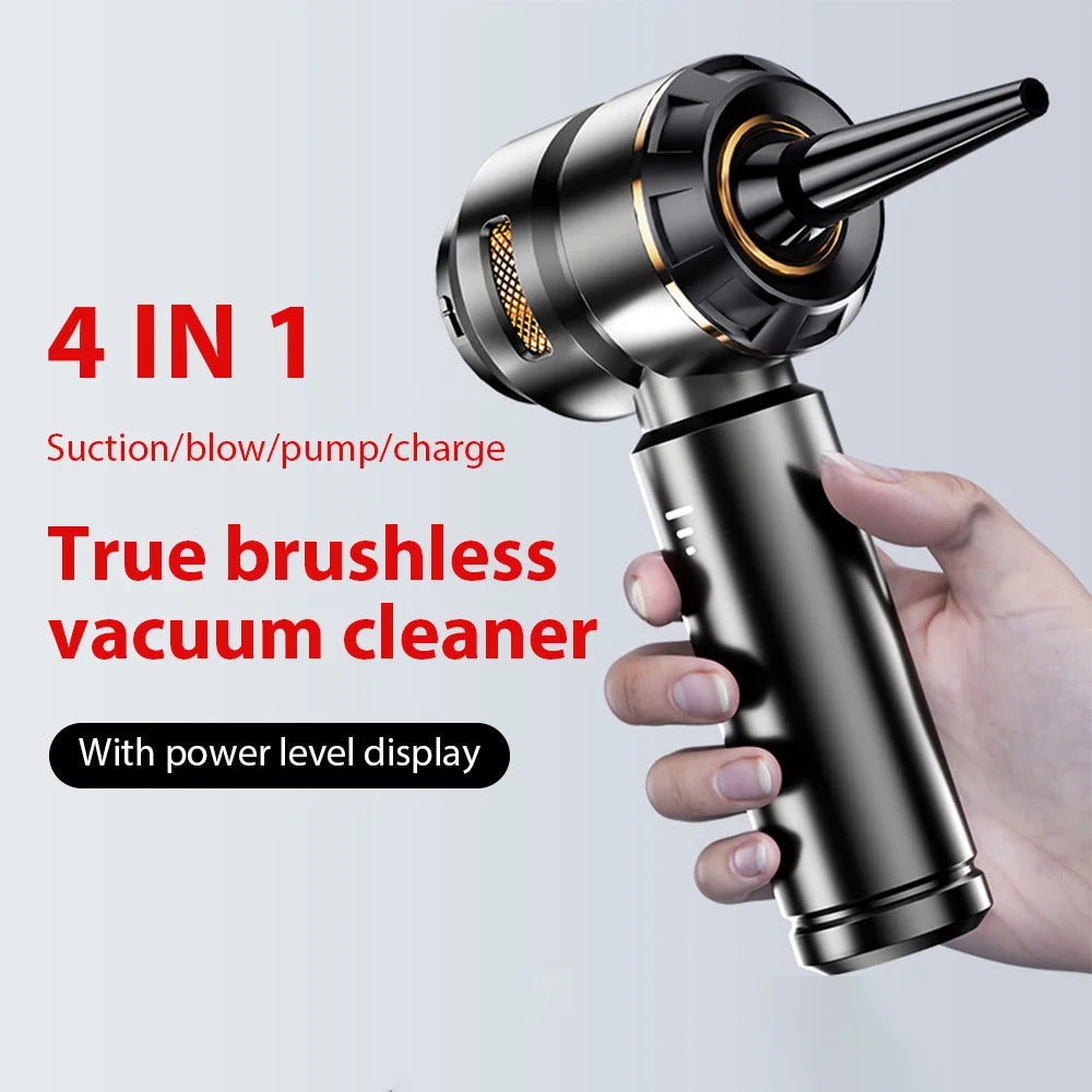 Car Vacuum Cleaner Wireless Mini Handheld Strong Suction Cleaning